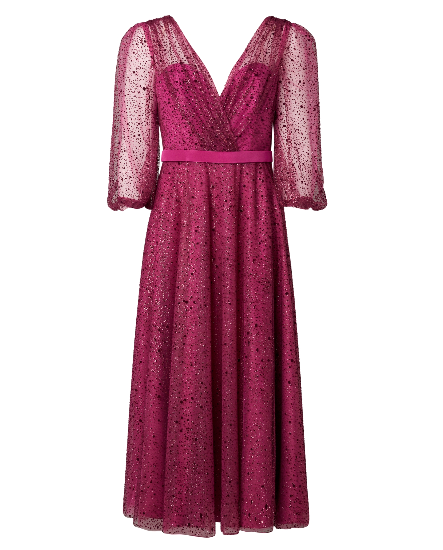 Sassi Holford Aylesbury Dress Burgundy