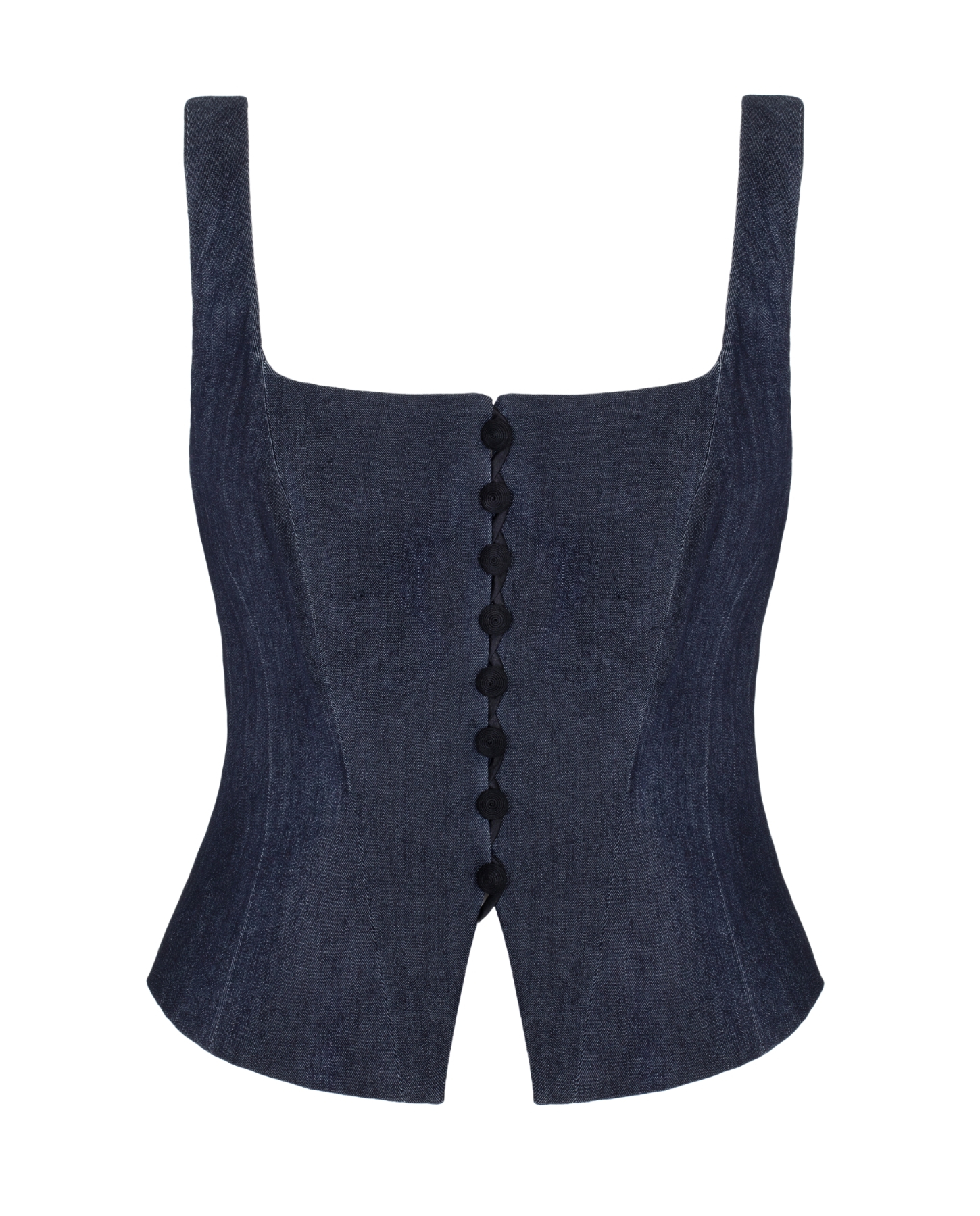 Sassi Holford Blue Denim Cannington Waistcoat