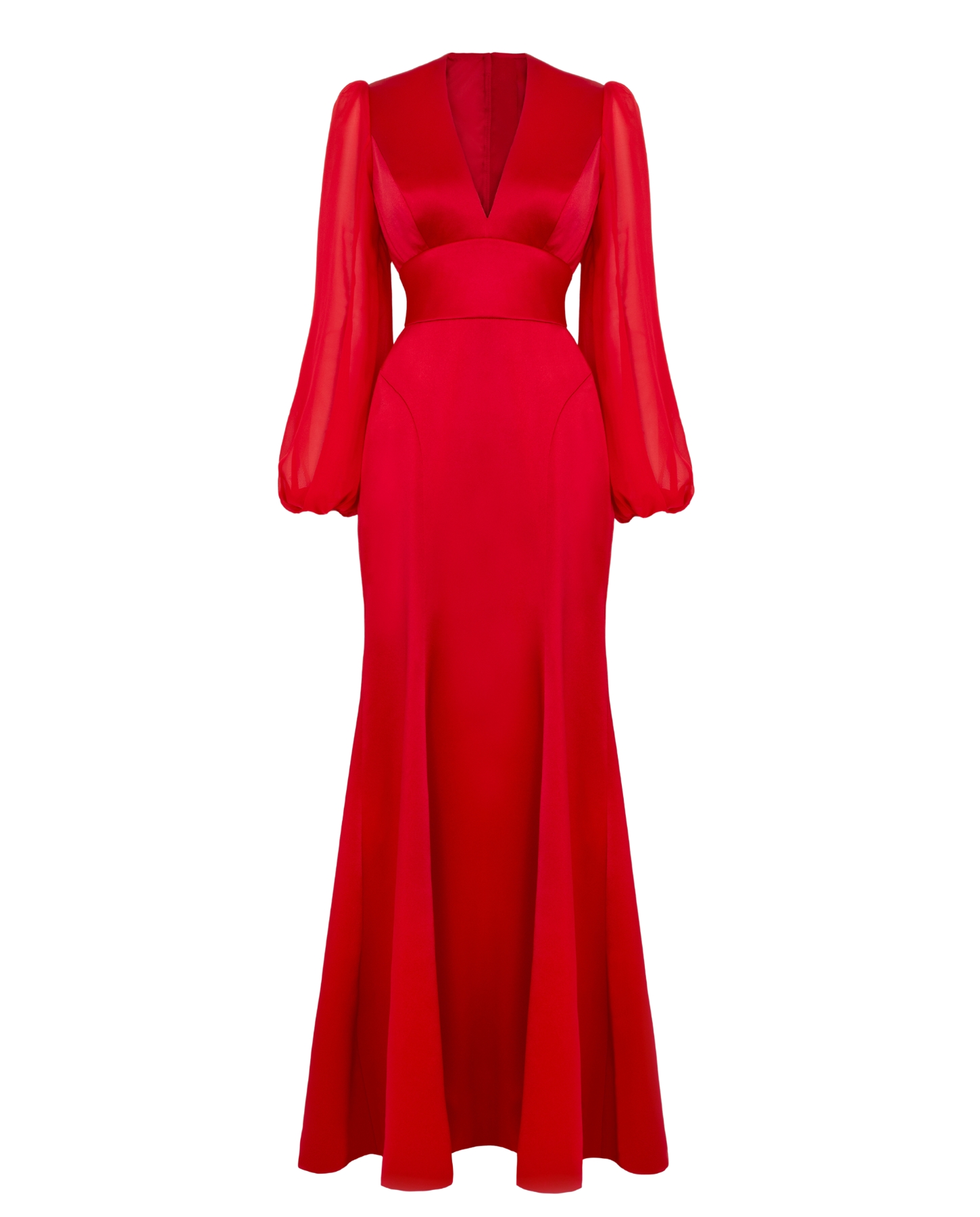 Sassi Holford Floor Length Long Sleeve Eveningwear Black Tie Special Occassion Launceston Dress Red
